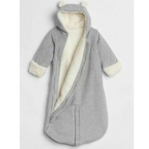 NEW Baby Gap Fleece Snowsuit